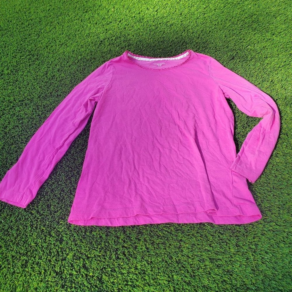 Magenta Long Sleeve Laura Scott Shirt
